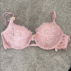 Heidi Klum Intimates Lace Bra in Soft Pink new no tag